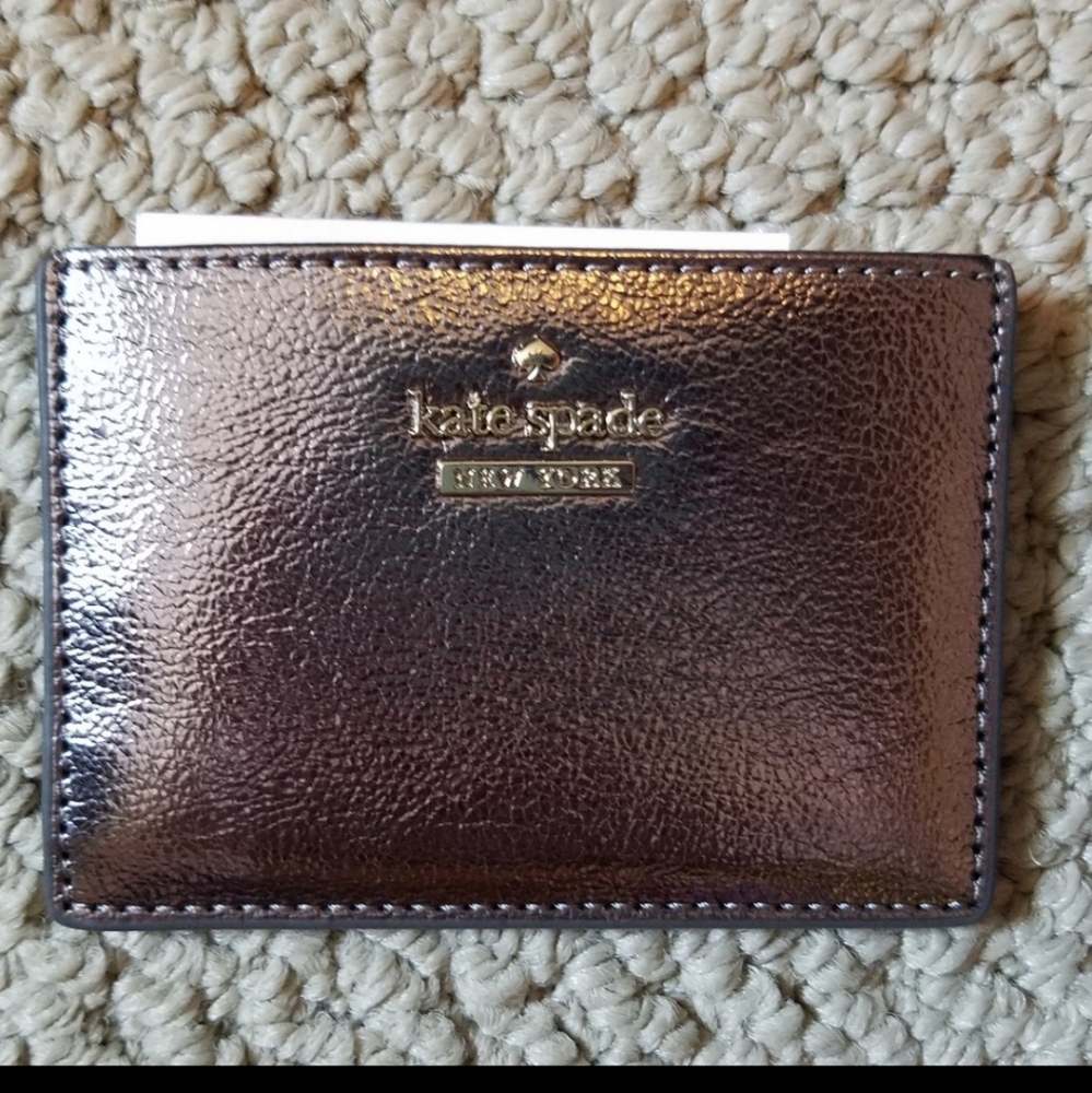 NWT Kate Spade Slim Wallet Business Card Holder